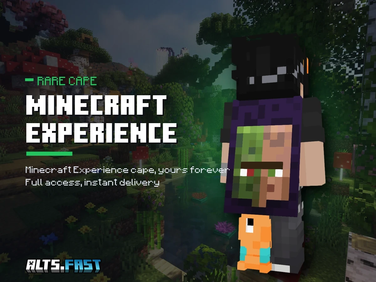 Minecraft Experience Cape Account